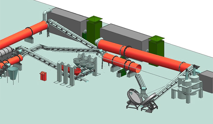羊糞有機(jī)肥顆粒生產(chǎn)線(圖1) 羊糞有機(jī)肥生產(chǎn)線