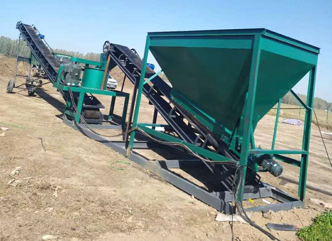 養(yǎng)殖場投資建設(shè)一條有機肥生產(chǎn)線需要怎么操作?可行性怎么樣?(圖1) 有機肥粉狀生產(chǎn)線